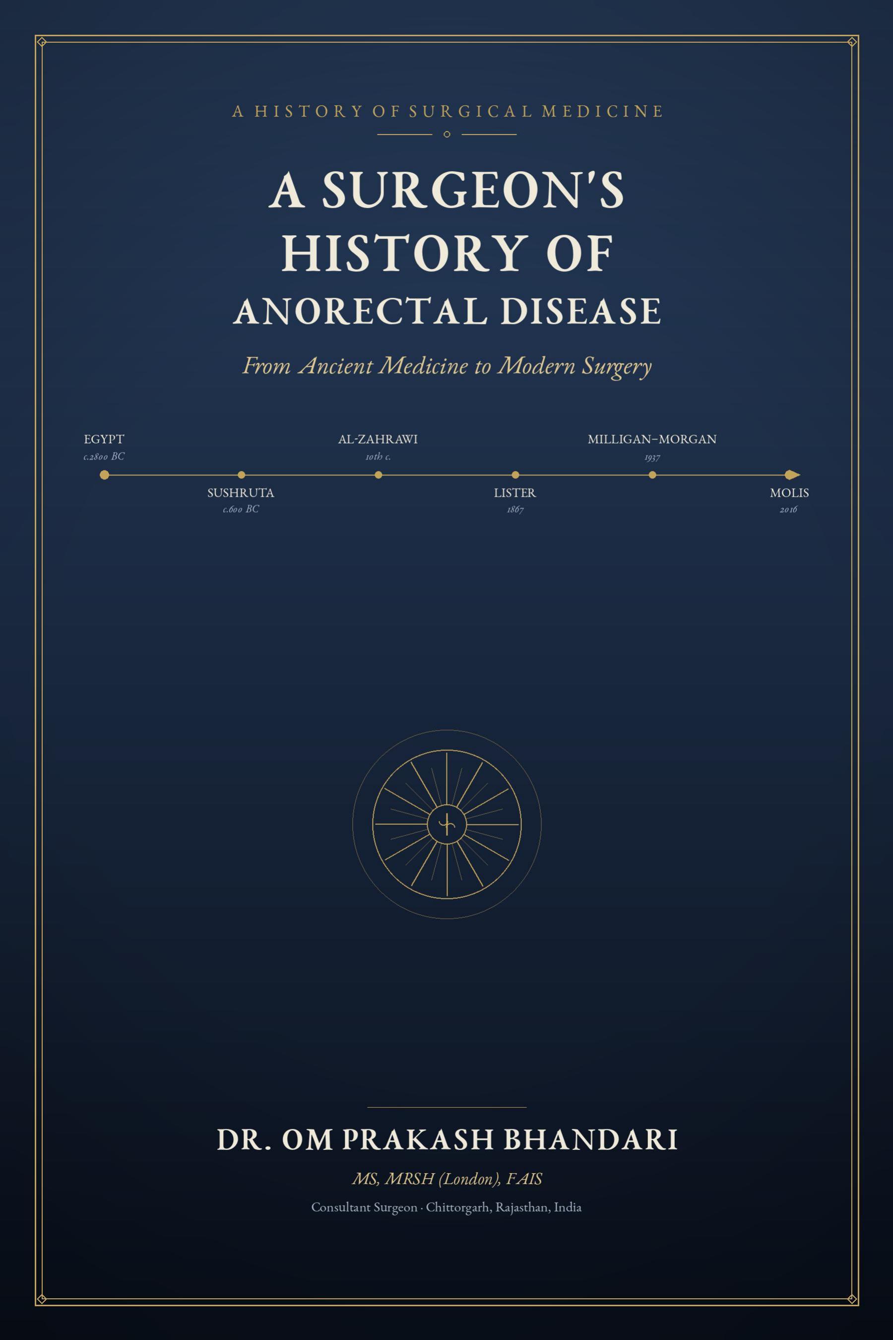 A Surgeon's History of Anorectal Disease — cover